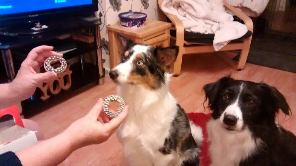 Maisy & her Sister with their donuts