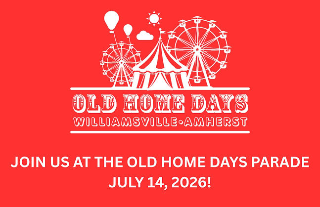 JOIN US IN THE OLD HOME DAYS PARADE JULY