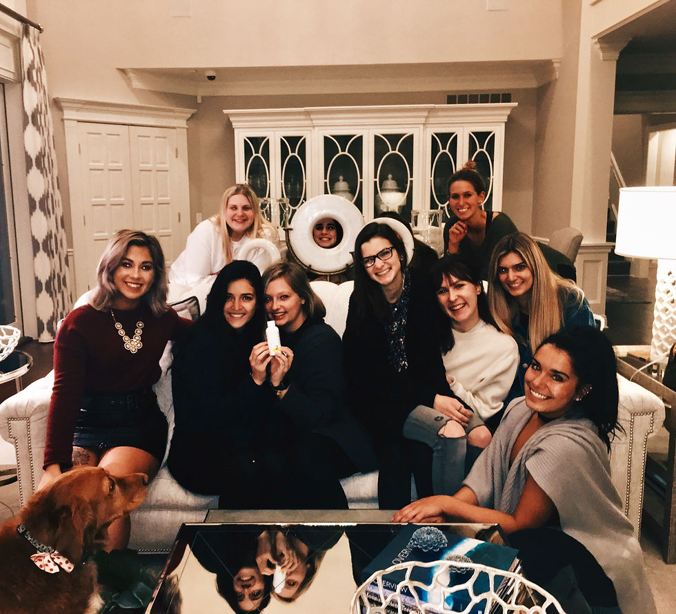 Hannah Rajan's skin care sisterhood