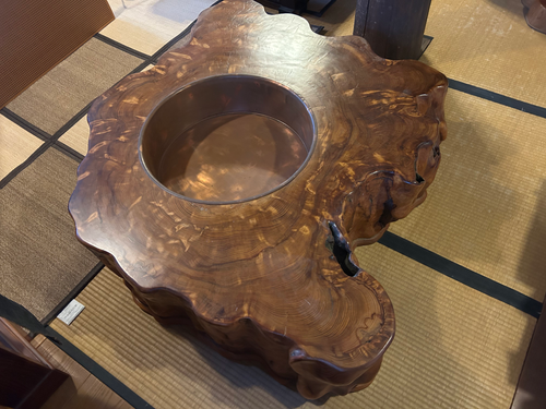 ◎屋久杉◎火鉢囲炉裏座卓テーブル | どいざき