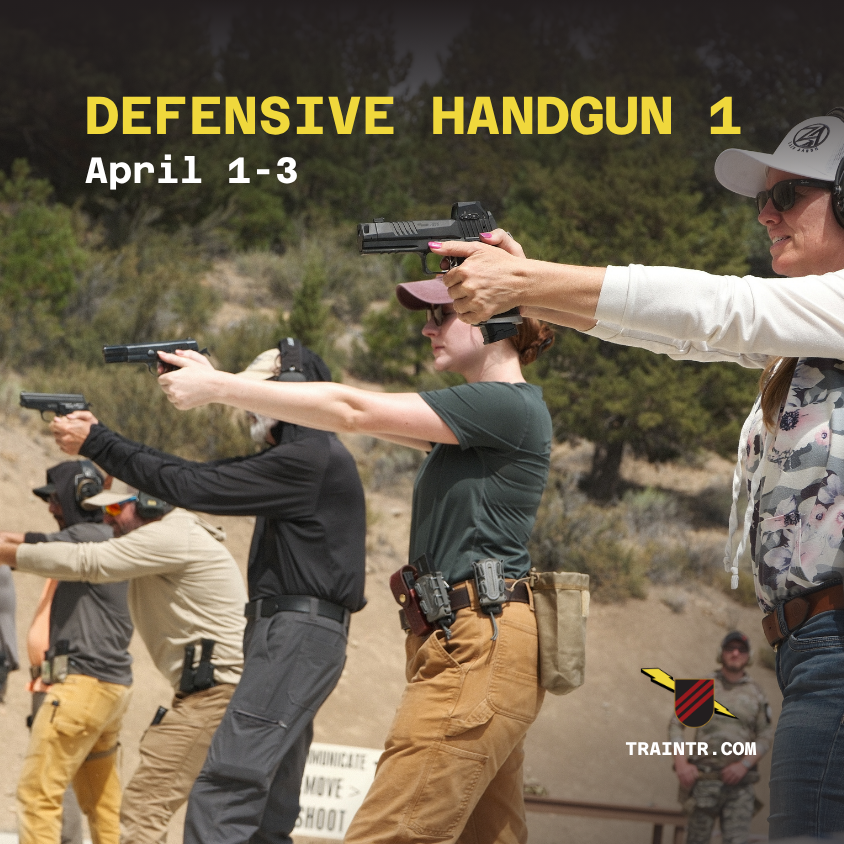 Defensive Handgun 1 - April 2027