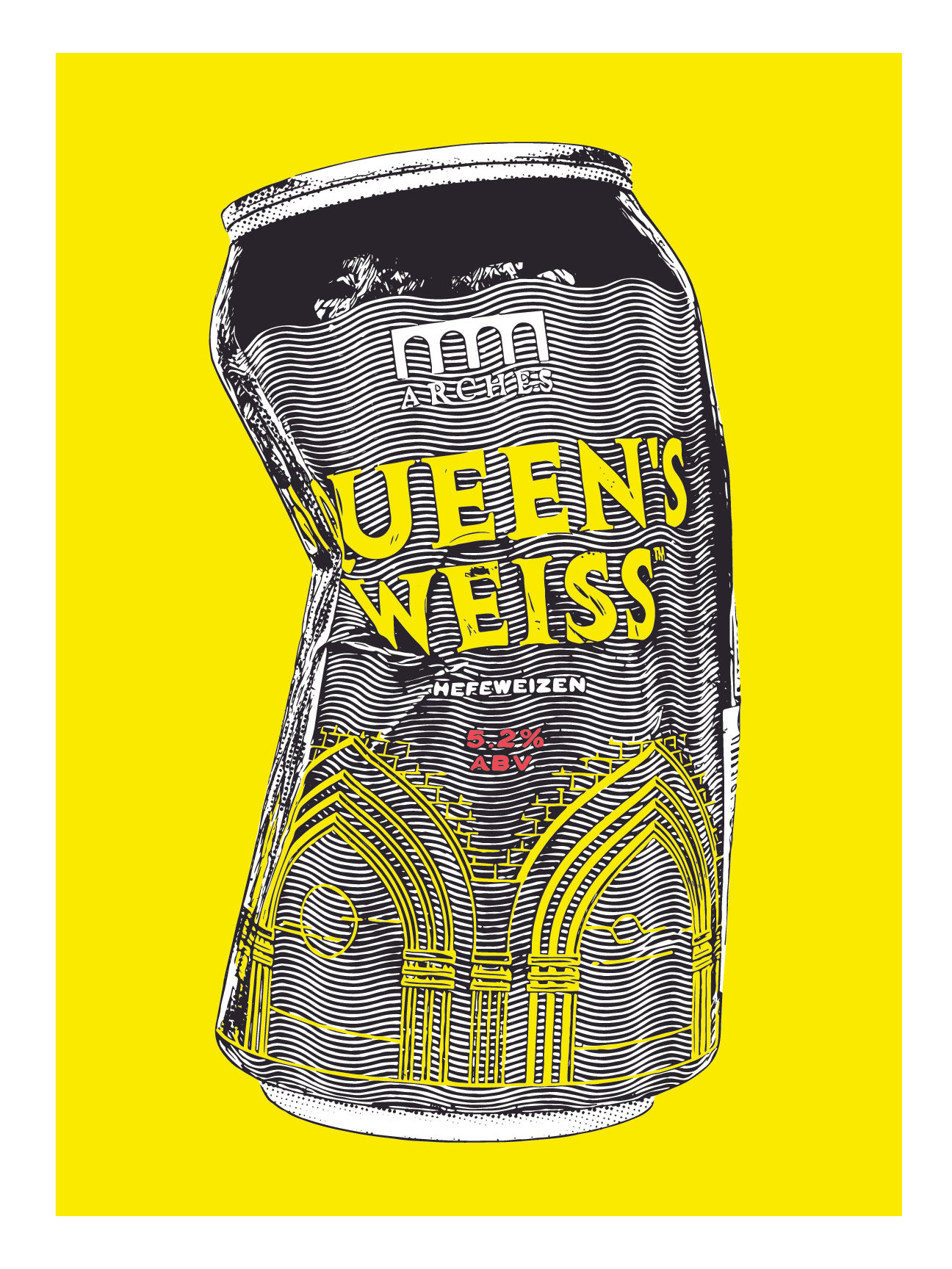 Crushed Queens Weiss