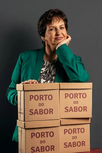 Retrato da empresária Arlete