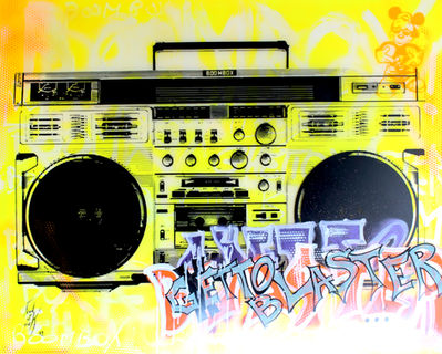 Ghetto Blaster, œuvre de Yann FREDERICQUE.