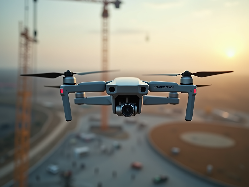 Drones are now documenting and inspecting construction sites as a standard