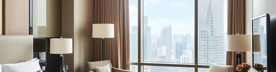 Bedroom suite at InterContinental Singapore Hotel.jpg