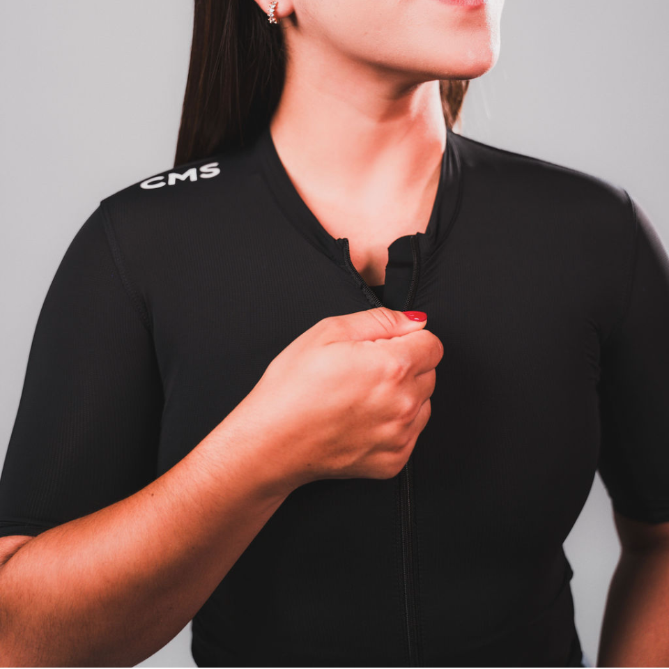 Miniatura: Jersey Pro Essential Negro Manga Corta Mujer 12808