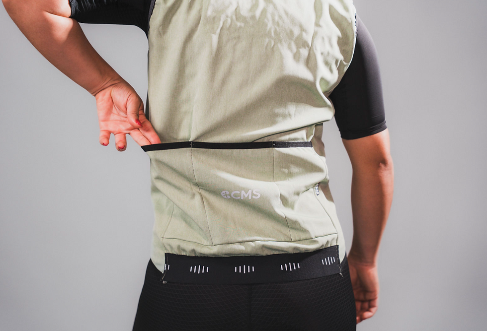 Miniatura: Chaleco Corta Vientos Termico e Impermeable Verde Unisex 11208