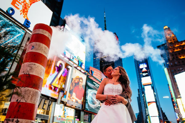 Ensaio trash the dress em NY