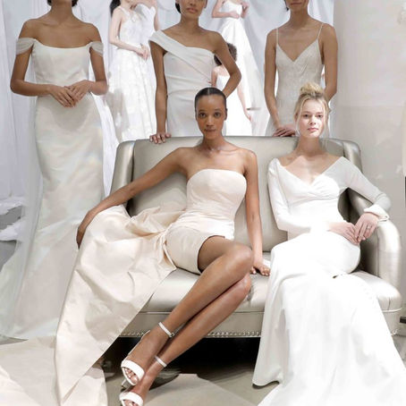 Minimalismo é uma das tendências para vestido de noiva em 2020