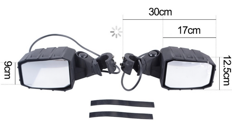 Miniatura: Espejo Retrovisor Lateral Led Para Rzr Can Am Maverick X3