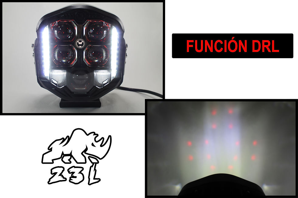 Miniatura: Faro Lupa de 7 pulgadas