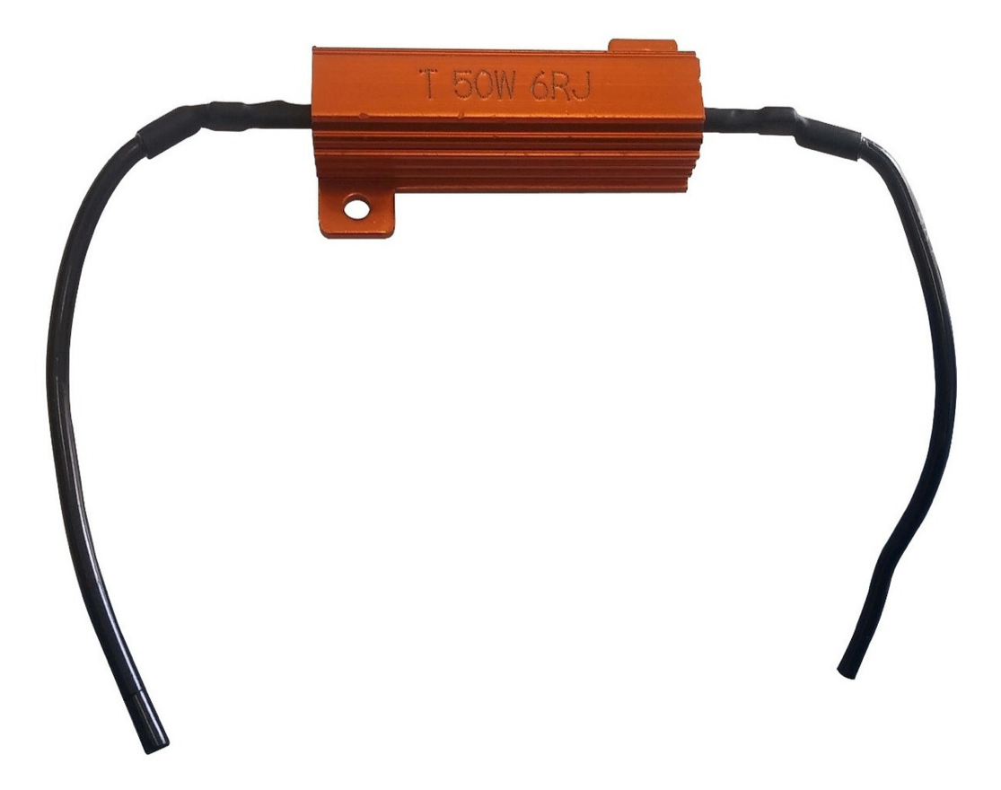 Par De Resistencias 50w Dorada Anti Flasheo Anti Error