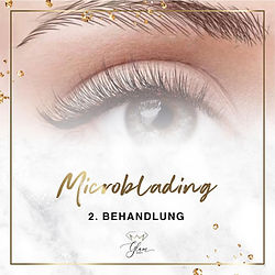 Service: MICROBLADING 2.BEHANDLUNG