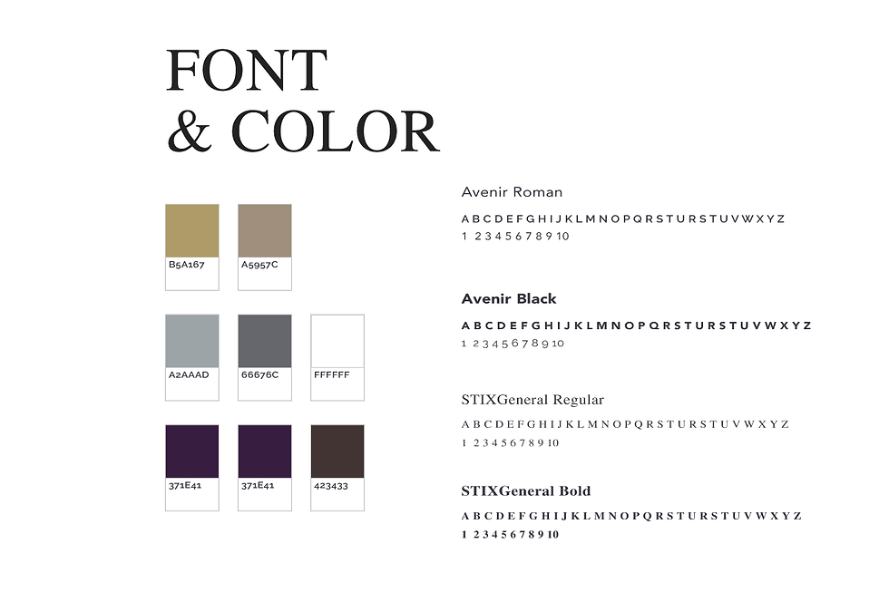 Font & Color