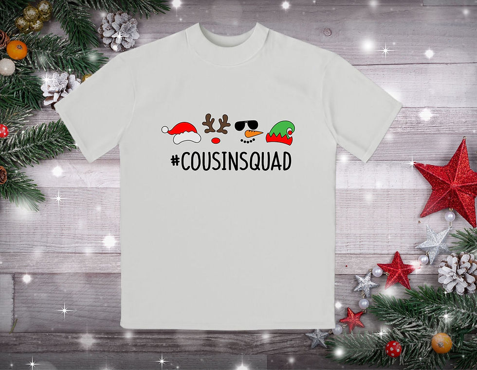 'Cousin Squad' Christmas Top - Adult