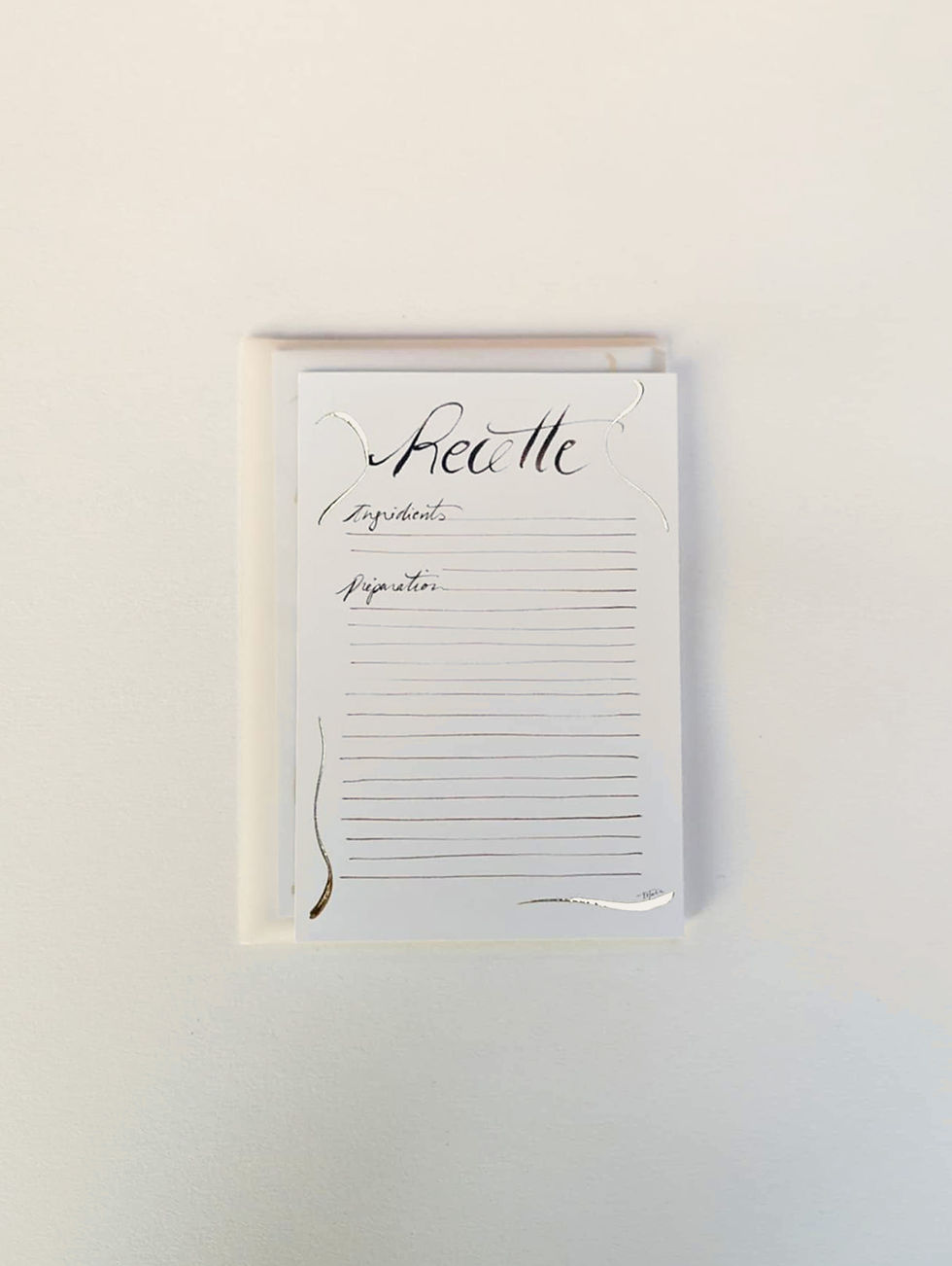 Miniature : Set de 12 cartes Recette Or