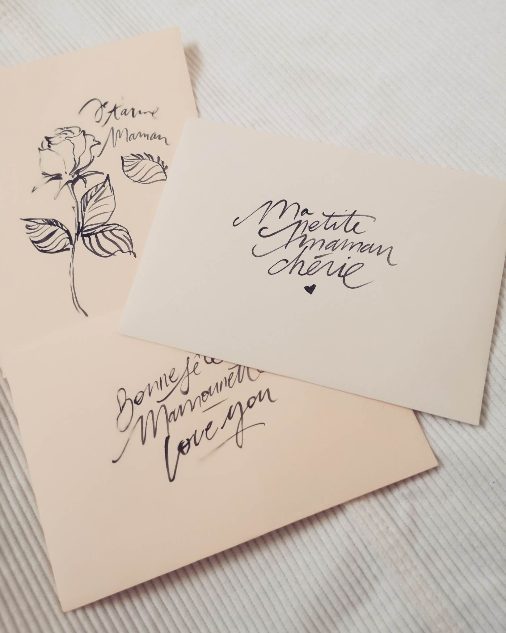 Calligraphie personnalisée