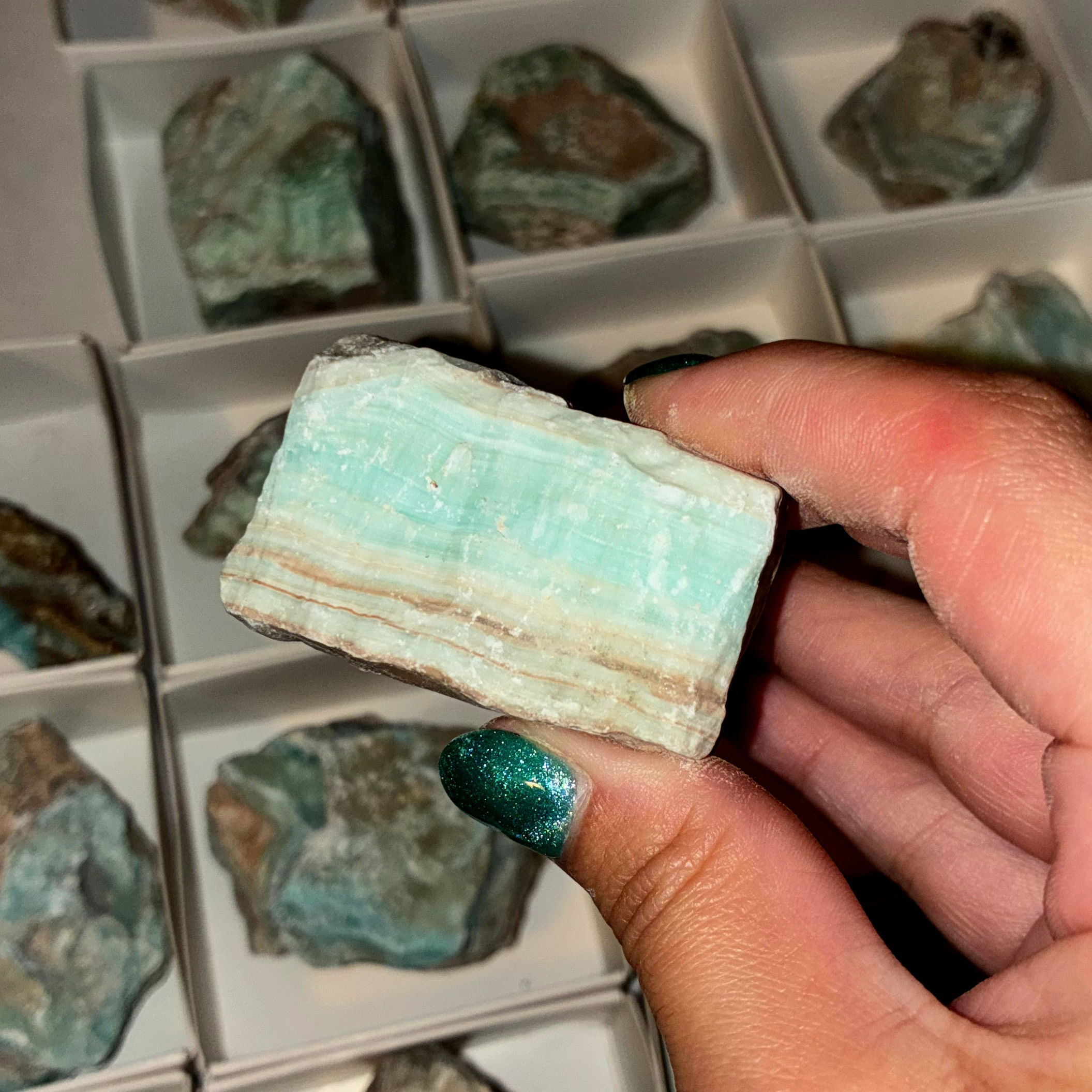 Raw Carribean Calcite