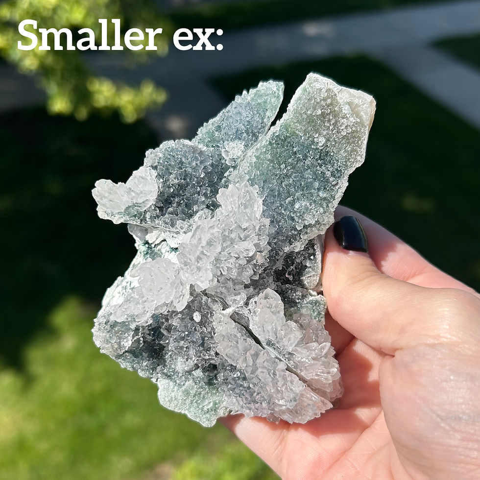 Thumbnail: HQ Green Zeolite Specimen