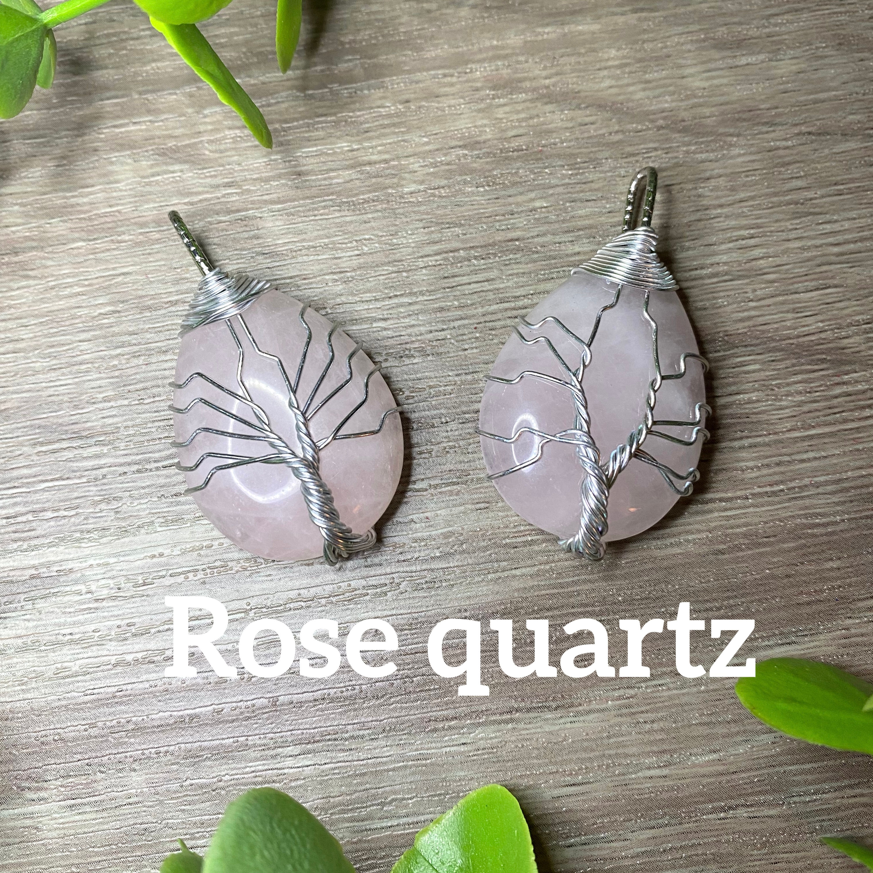 Tree of Life Crystal Pendant 