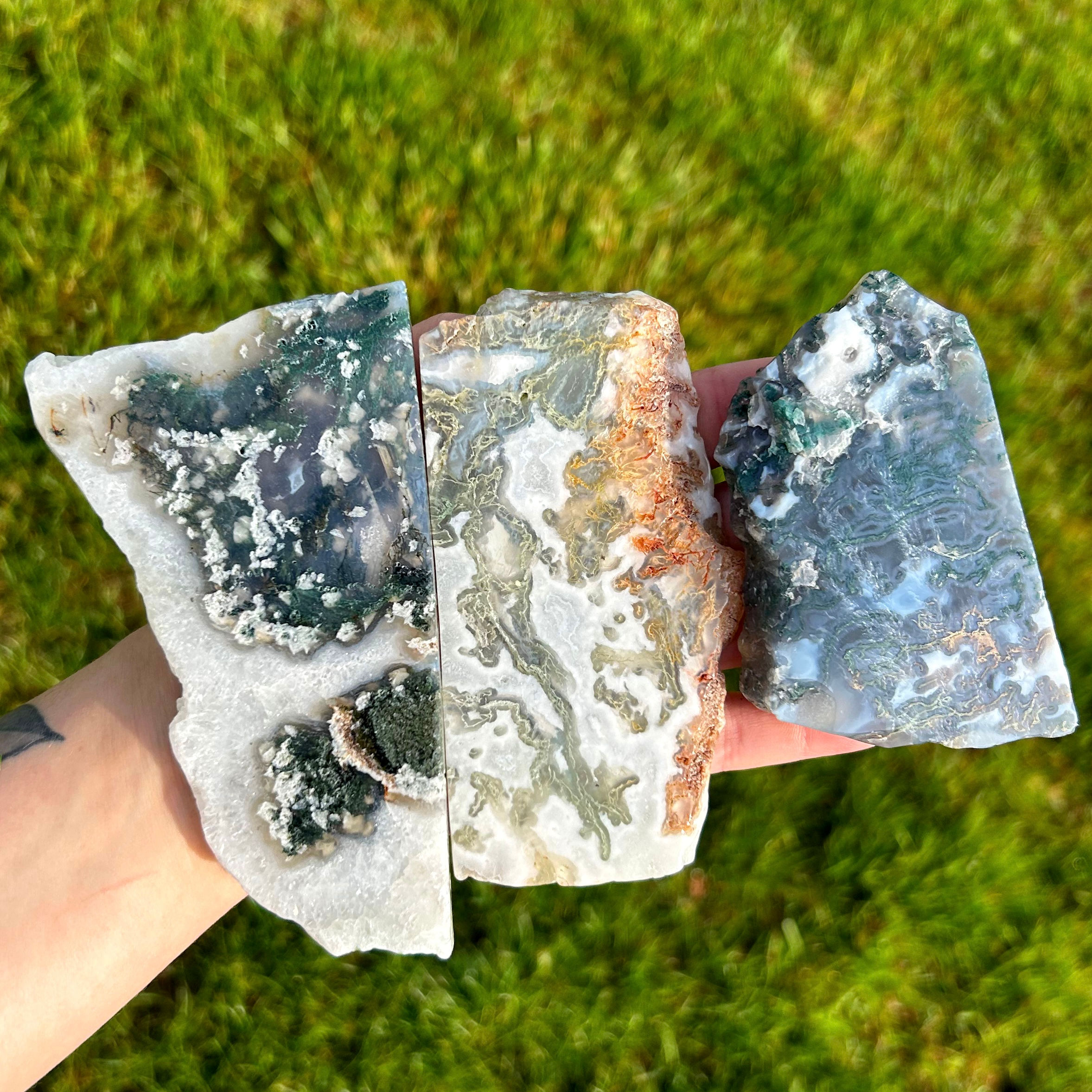 HQ Moss Agate Slab