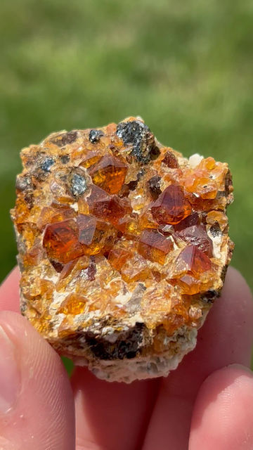 Thumbnail: Spessartine Specimen (ULTRA RARE!)