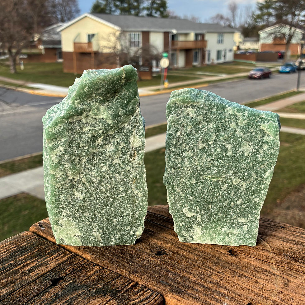 Thumbnail: Raw Green Aventurine Freeform