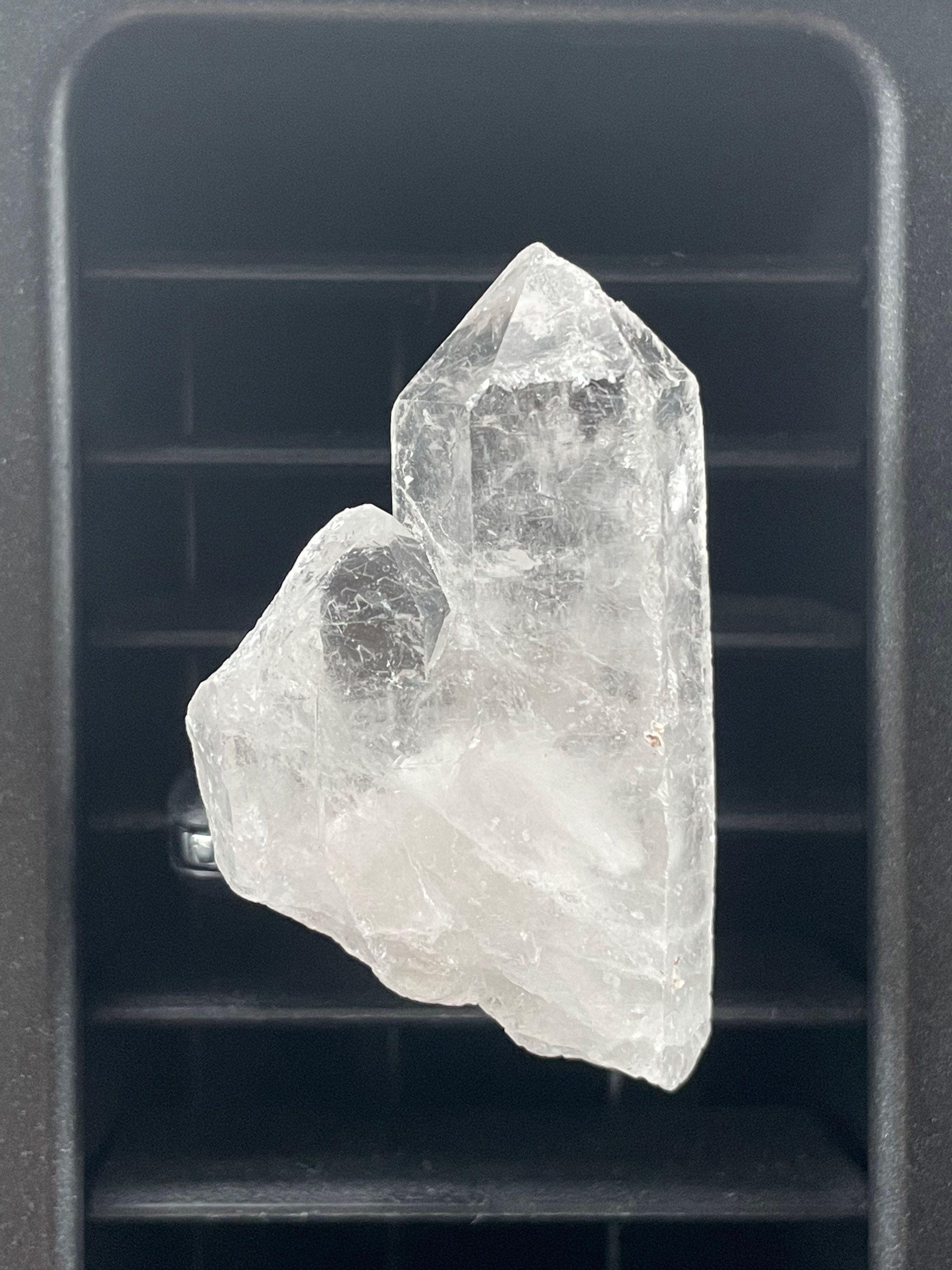 Calming Clear Quartz Gemmy Vent 2.0