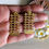 Thumbnail: Blossom Pot Brass Earrings