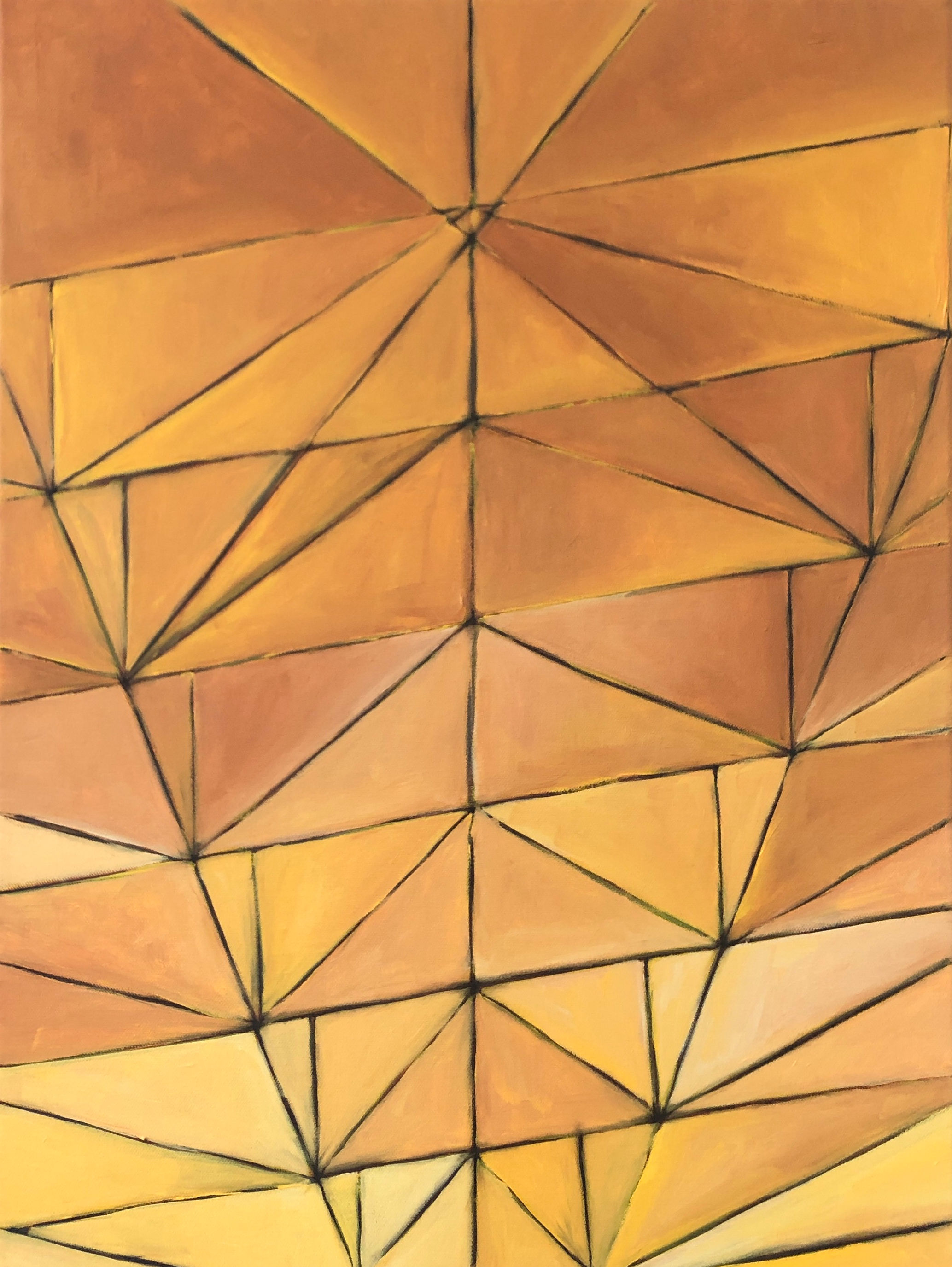 Barn Rafters #2 Original Painting