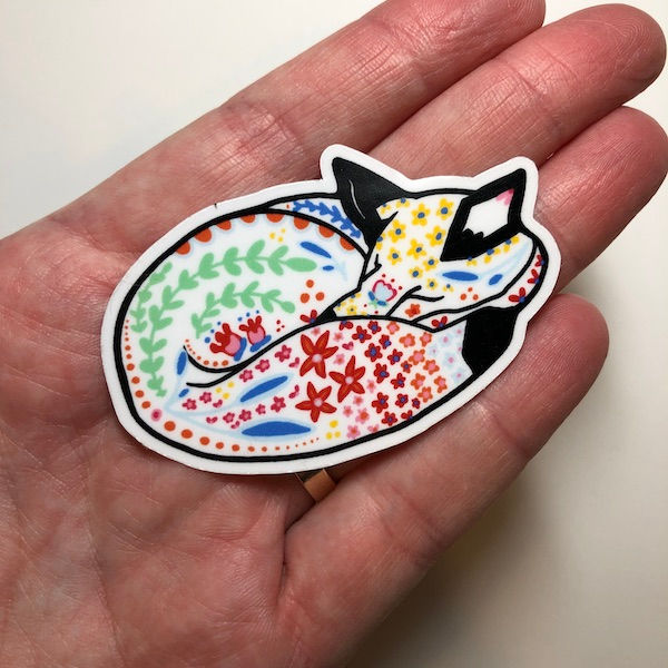 Thumbnail: Folk Art Friends Vinyl Sticker Pack