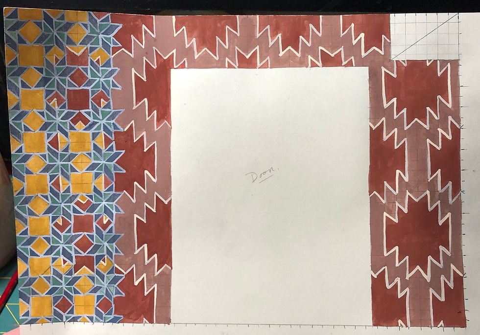 Sitting Room Mural Design