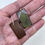 Thumbnail: Pressed Hellabore Petals Hand-Painted Wood Earrings