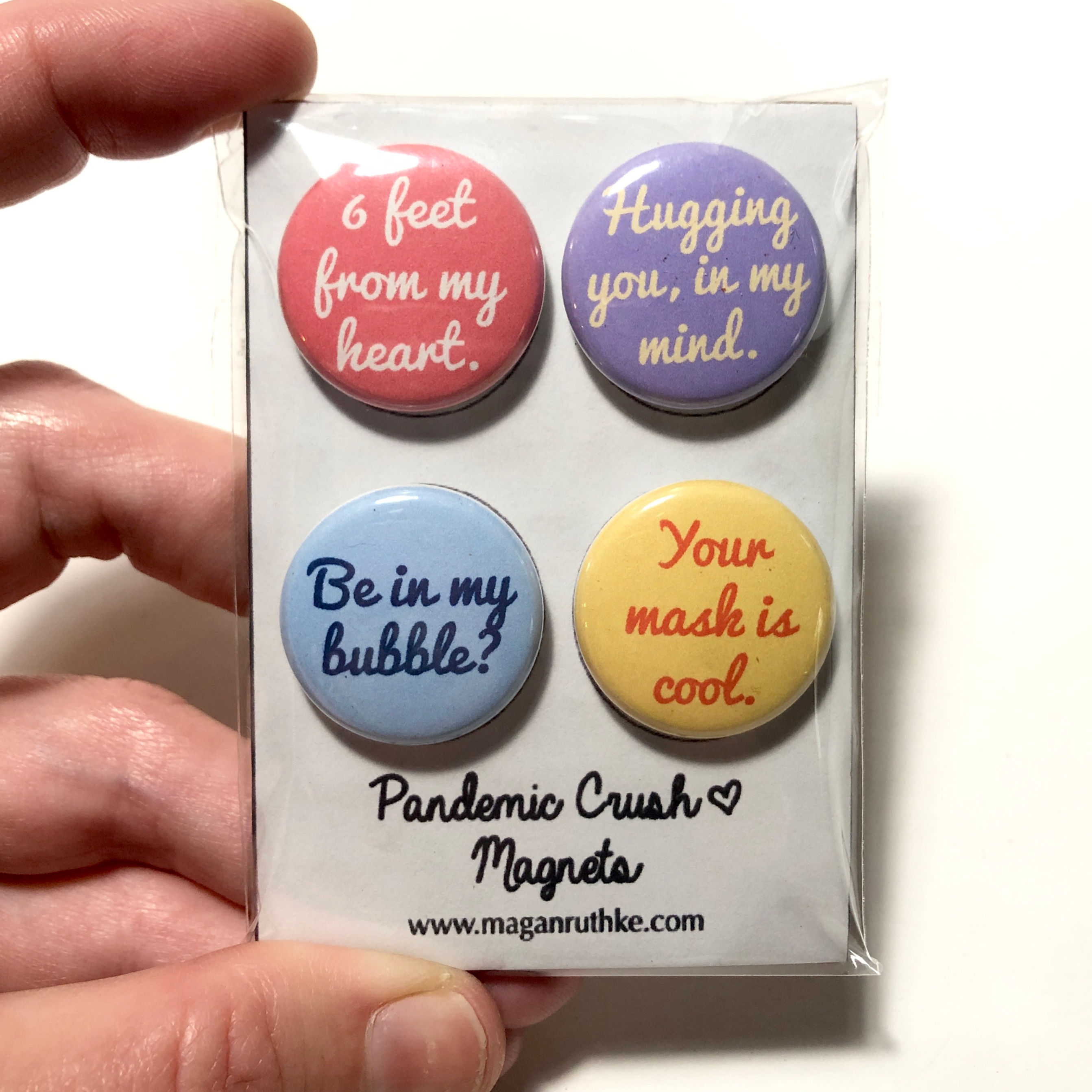 Pandemic Crush Magnet Set