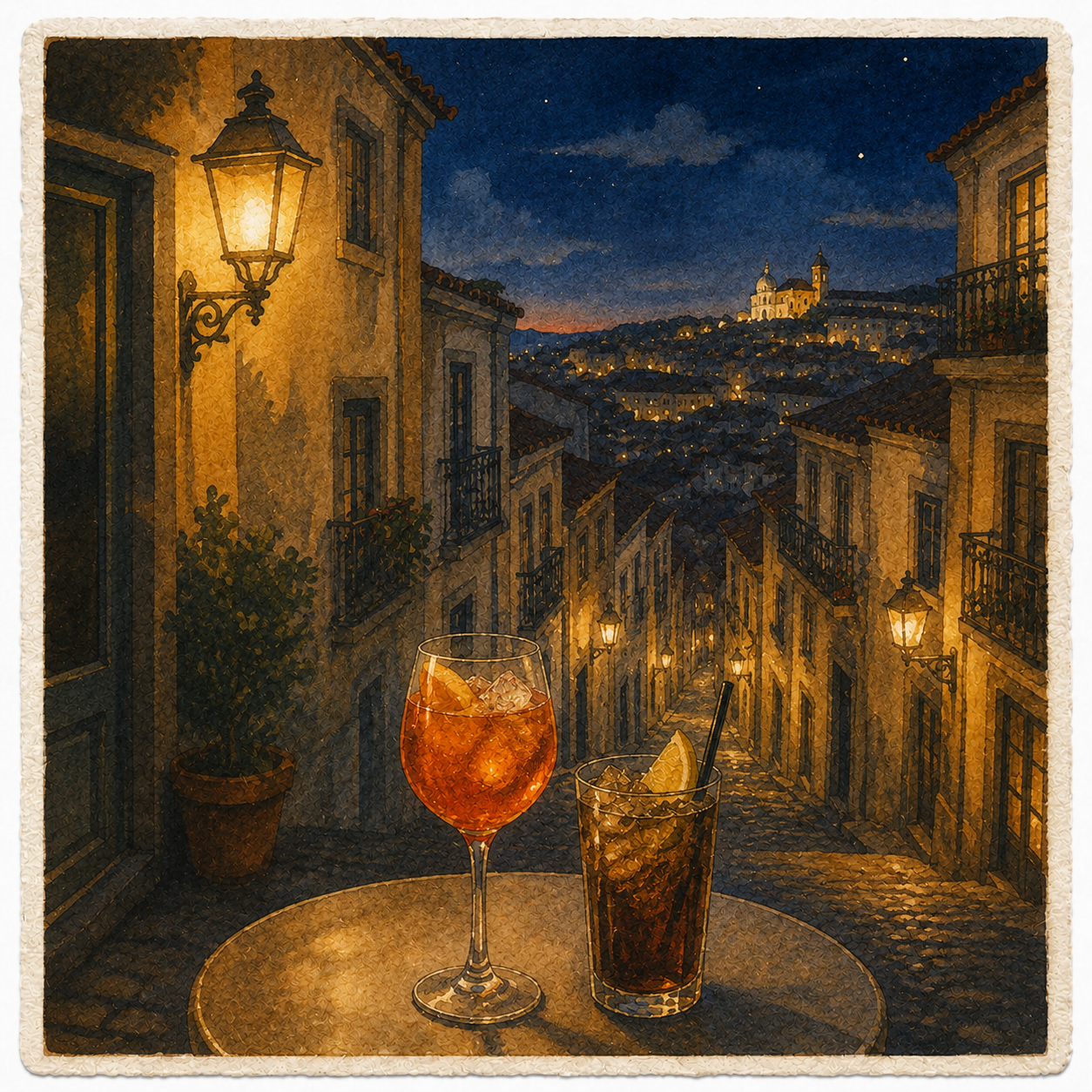 Uma noite agitada no Bairro Alto