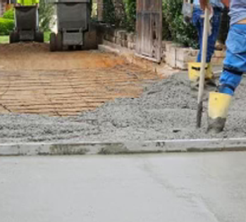 Impeccably finished flatwork concrete surface by skilled craftsmen