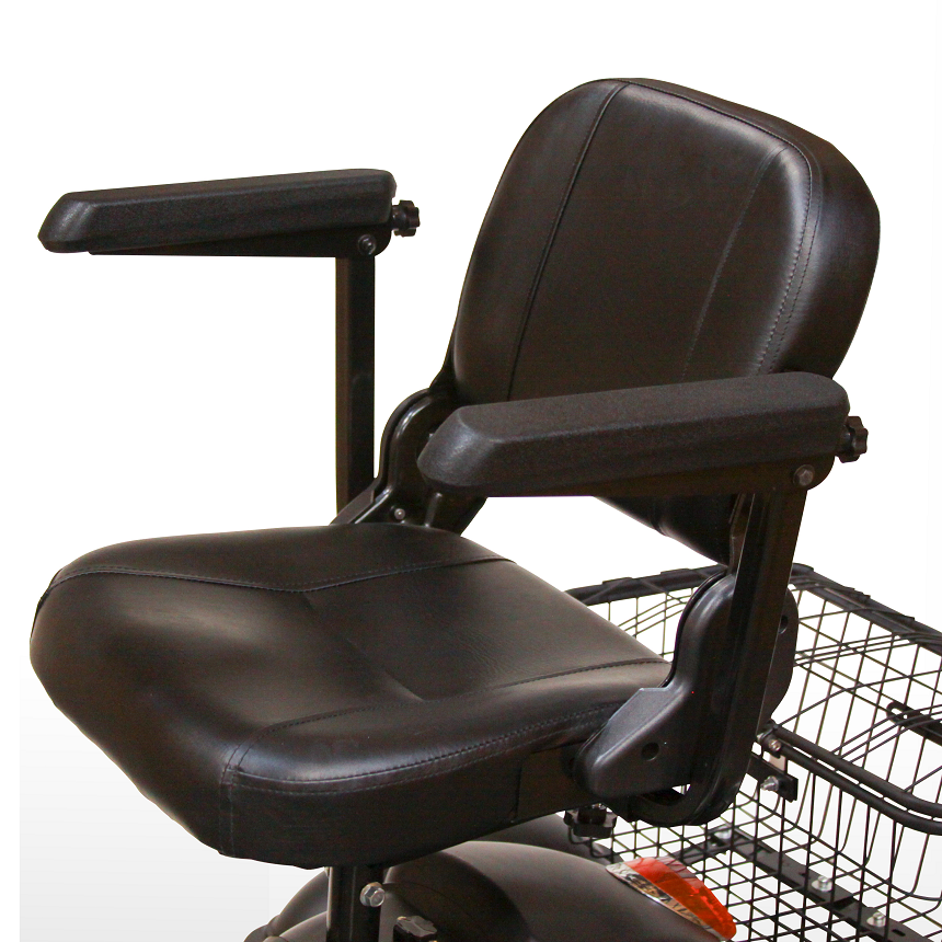 Thumbnail: eWheels EW-20 Three Wheel Folding Mobility Scooter, Seat