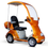Thumbnail: eWheels EW-54 Four Wheel Scooter Buggy, Orange