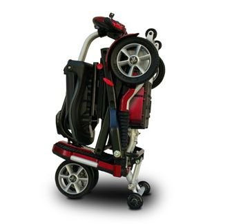 Thumbnail: EV Rider Transport Plus Folding Scooter, Fold