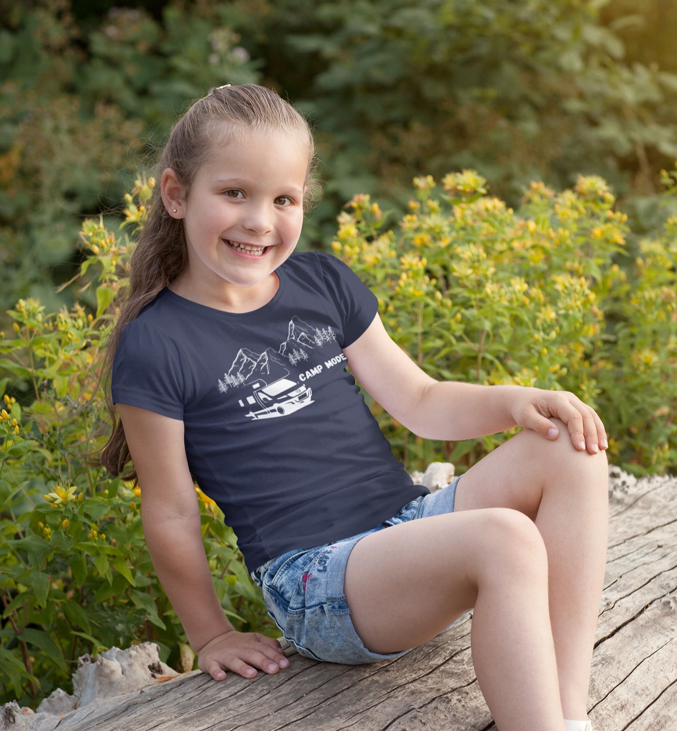 Camp Mode Kids Short Sleeve T-Shirt Unisex