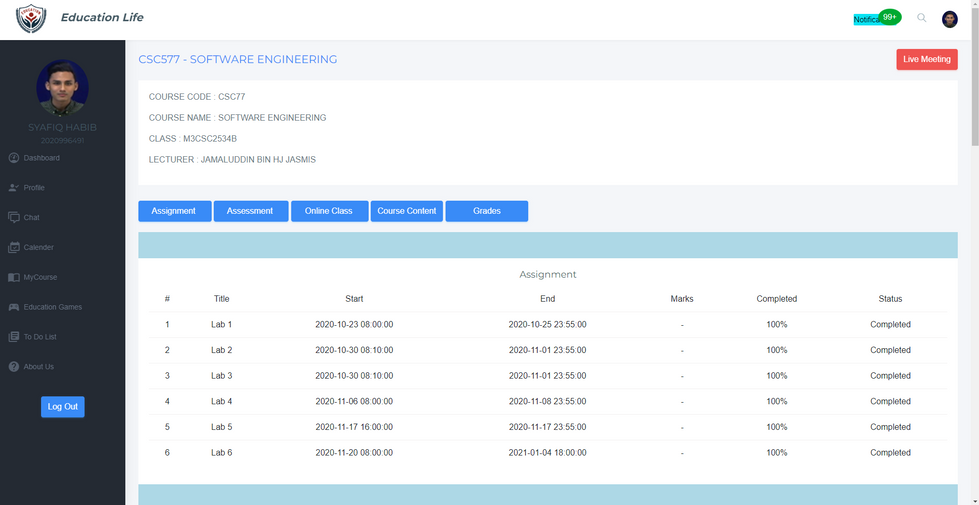 Education Life (Course)