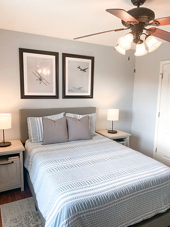 Air Force themed bedroom