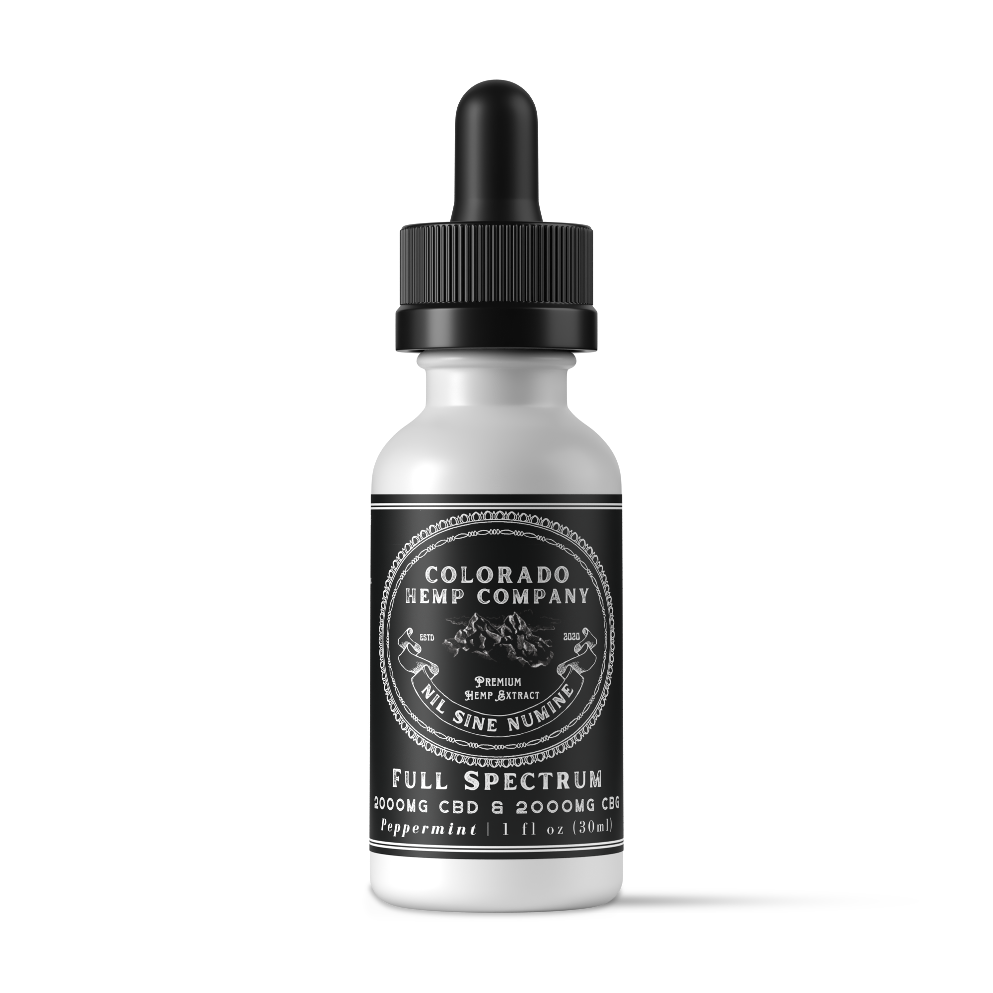 Full Spectrum: 4,000mg - 2000mg CBD: 2000mg CBG Tincture