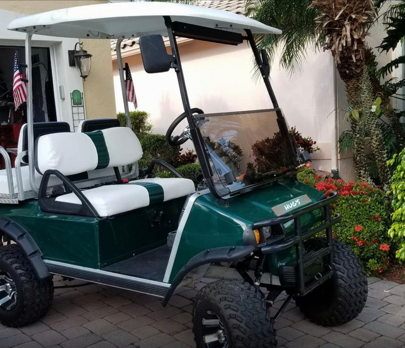 Thumbnail: Club Car DS Front Seat/ Rear Seat Combo (1 Stripe)