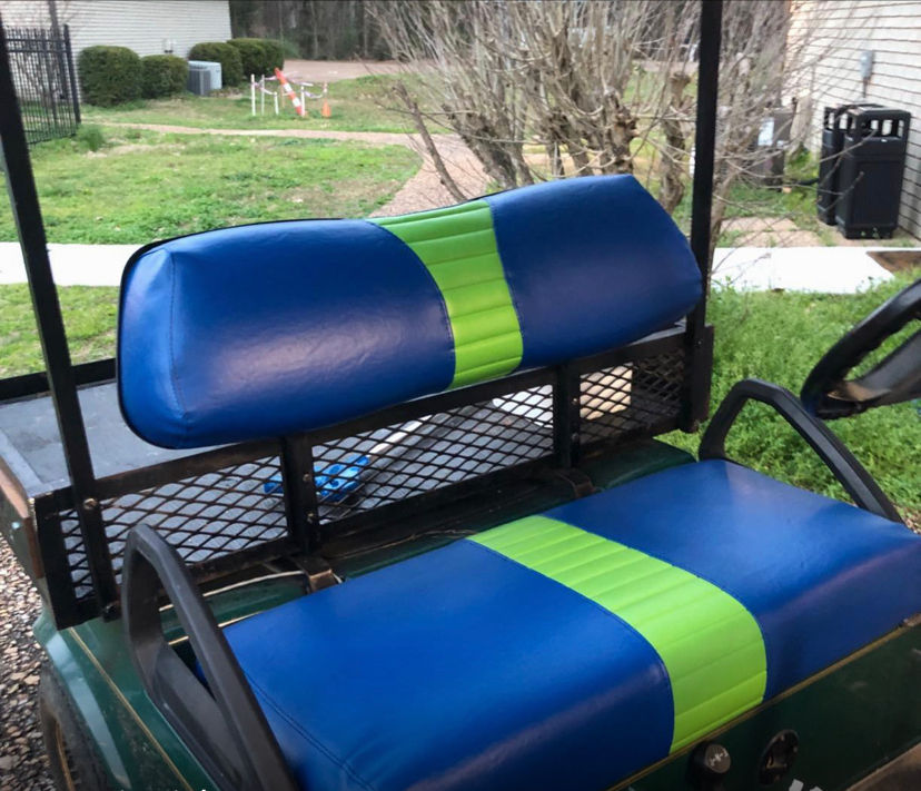 Thumbnail: Club Car DS Front Seat/ Rear Seat Combo (1 Stripe)
