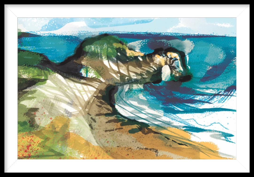 Durdle Door A4 print