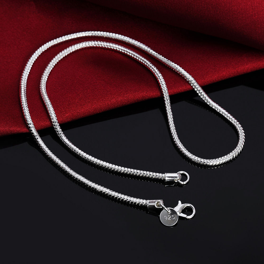 Silver Serpent Necklace