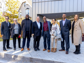 Mayor Duggan joins city officials, developers to celebrate the grand opening of brand-new multi-use apartment building at 655 W. Willis in Midtown