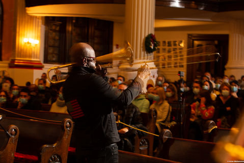 Craig Harris - Trombonist performing
